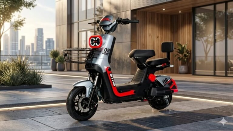 Bicicleta Elétrica Gts 800w Sport Max Estilo Scooter 48v Cinzavermelho