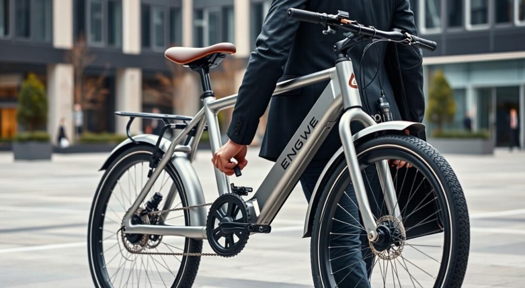 ENGWE Zip bicicleta dobrável comprar Brasil