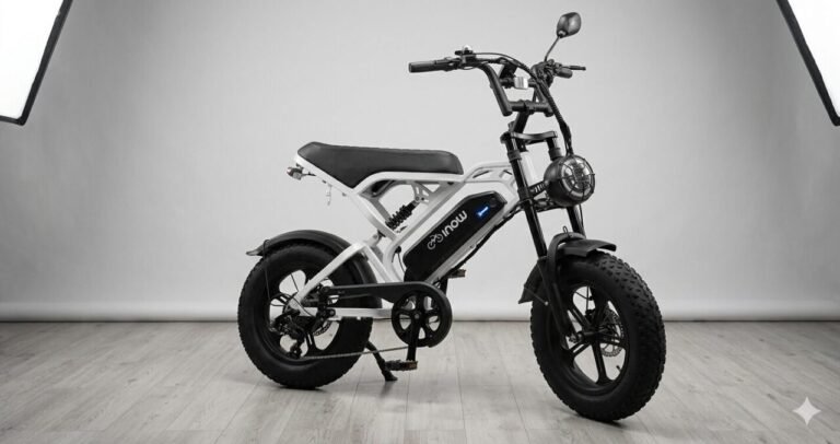 Bike Elétrica V20 Mini 750W Compacta, Autopropelida e Com Autonomia de Até 32 km