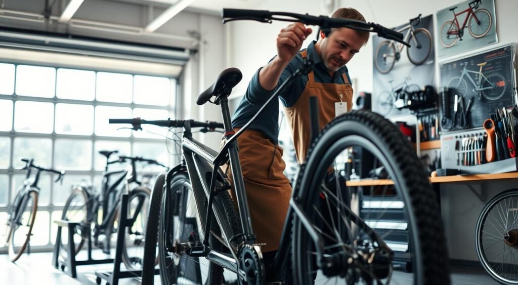 manutenção e assistência técnica para bicicletas