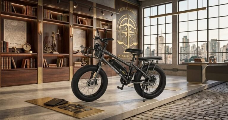 Bicicleta Elétrica Bigfoot T1 750W 48V Two Dogs Aro 20