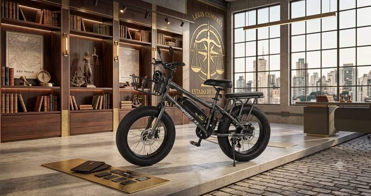 Bicicleta Elétrica Bigfoot T1 750W 48V Two Dogs Aro 20