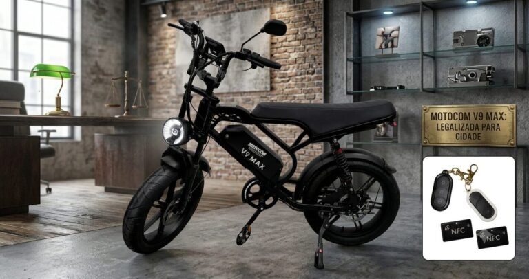 Bike Elétrica Inow V10 Max 2026 1000W