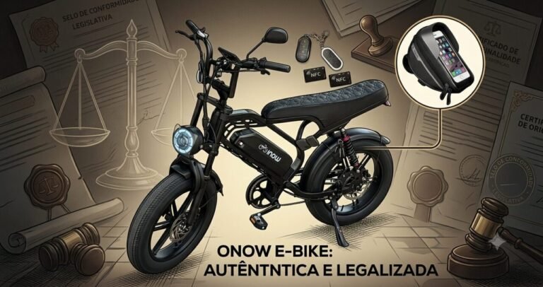 Bike Elétrica V40 Pro 1000W da Inow Vale a Pena