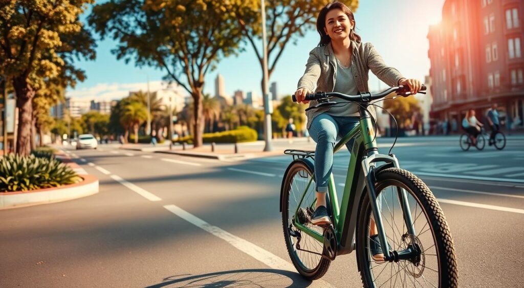 uso diário bike elétrica