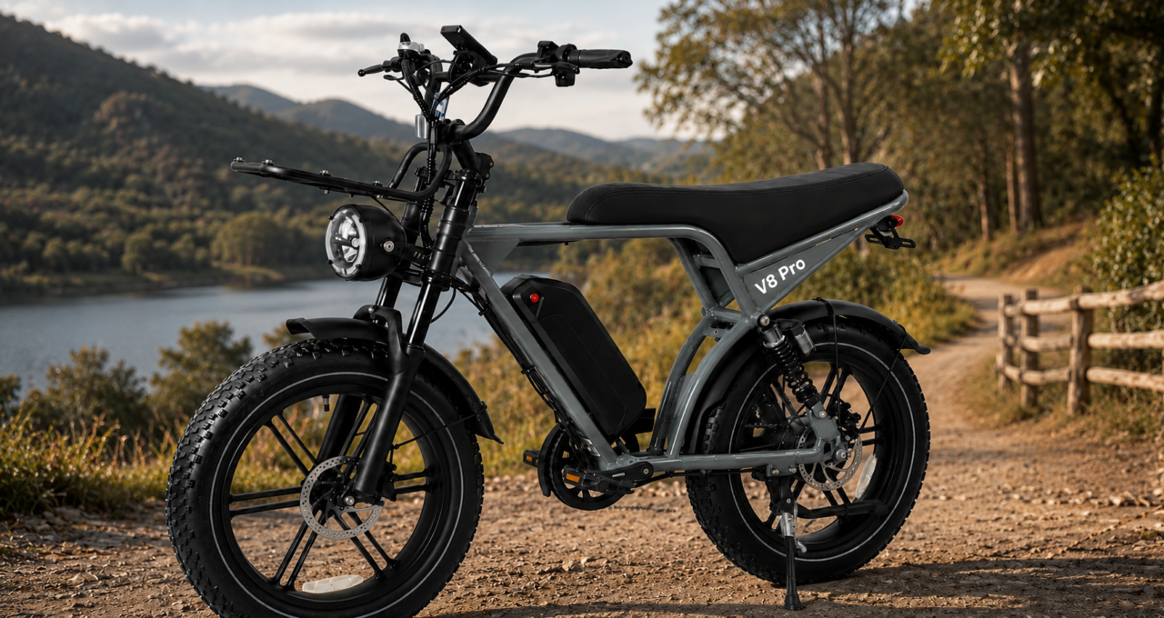 Avaliação Completa: Bicicleta Elétrica Panda 800W de Lítio com Painel LED