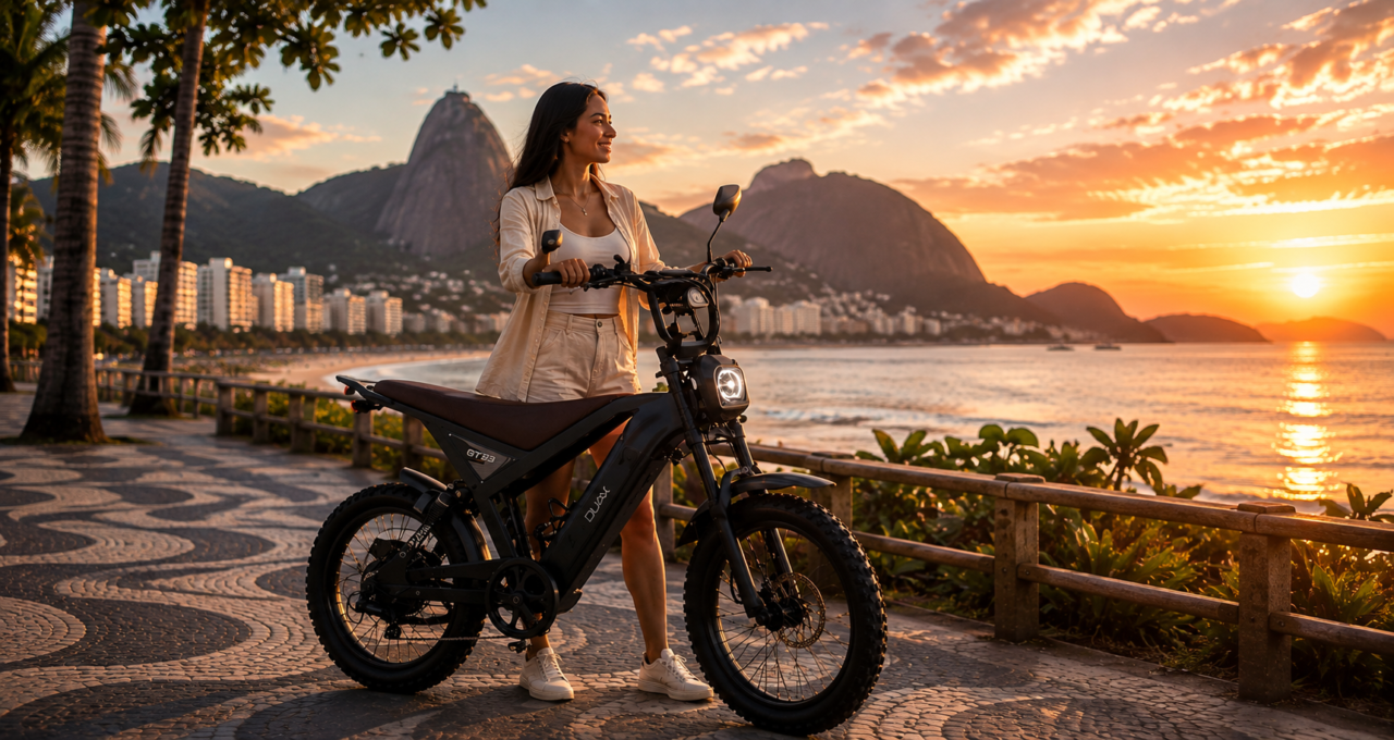 Bike Elétrica Panda T2-bk 60v 800W
