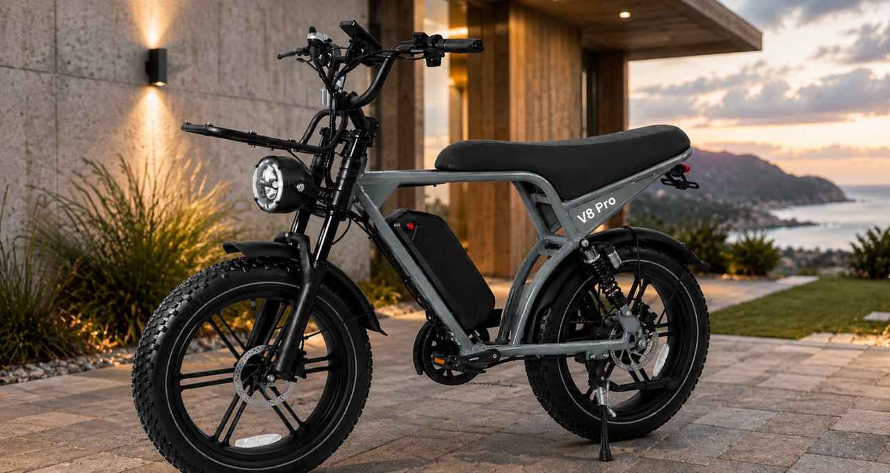 Panda FX2 1000W Review: A Bicicleta Elétrica Estilo Scooter é Boa