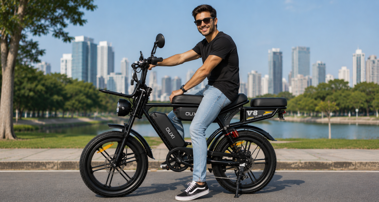 Vale a Pena Comprar a Bicicleta Elétrica Ouxi Q8 1000w de Lítio