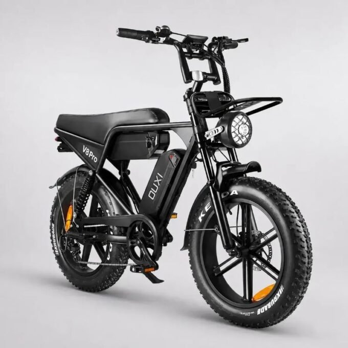 Bicicleta Eletrica 1000w 48v30ah V8 Pro S Bateria Dupla