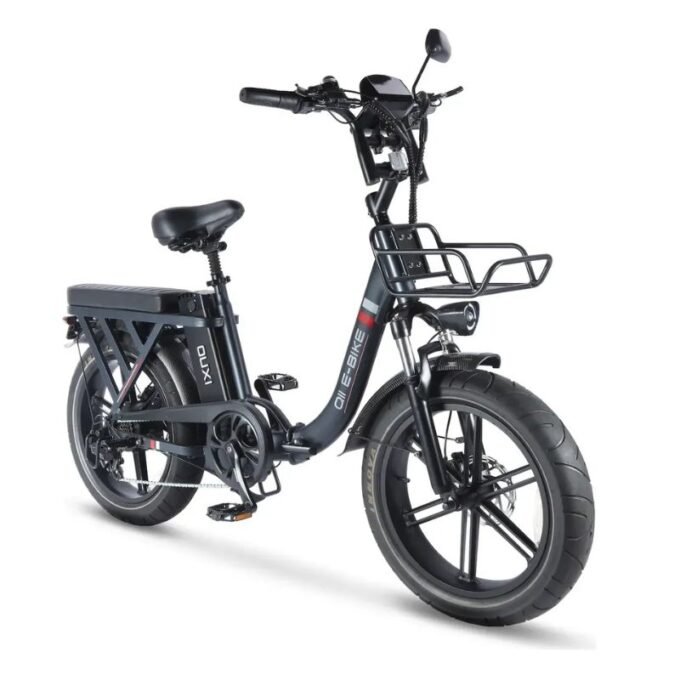 Bicicleta Elétrica Ouxi Q11 1000w Dobrável 32kmh15 Ah