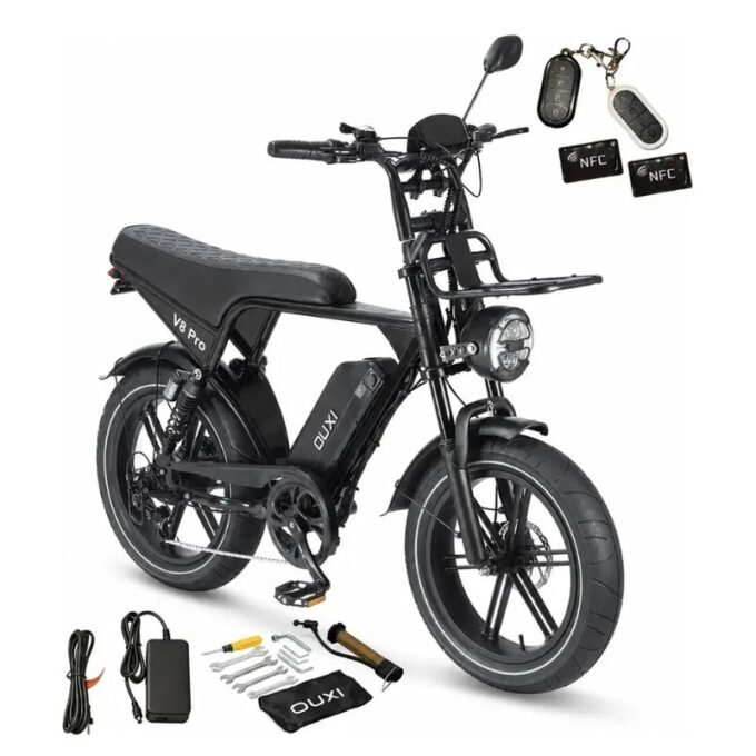 Bike Bicicleta Elétrica V8 Pro Ouxi 1000w 2026 C