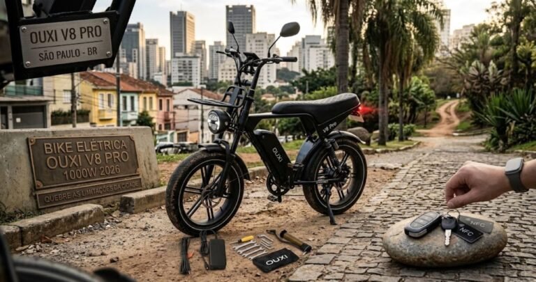 Bike Elétrica Ouxi V8 Pro 1000W Review: Vale a Pena em 2026?